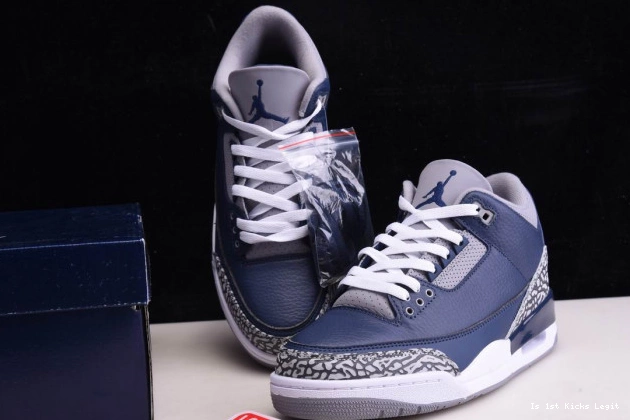 MIDNIGHT NAVYCT8532-401 JORDAN AIR 3 0801